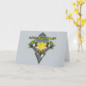 Armored Up - Omni-Kix Cannonbolzen Karte (Gelbe Blume)