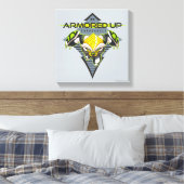 Armored Up - Omni-Kix Cannonbolzen Leinwanddruck (Insitu (Schlafzimmer))