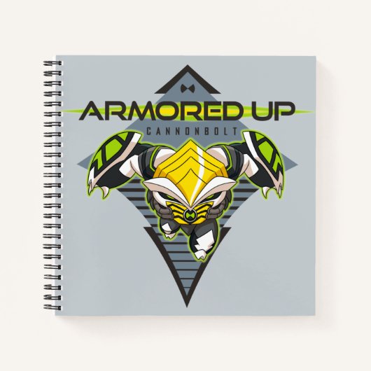 Armored Up - Omni-Kix Cannonbolzen Notizblock (Vorderseite)