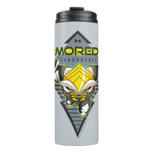 Armored Up - Omni-Kix Cannonbolzen Thermosbecher (Vorderseite)