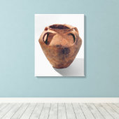 Armorikanisches konisches Glas mit vier Griffen Leinwanddruck (Insitu (Holzboden))