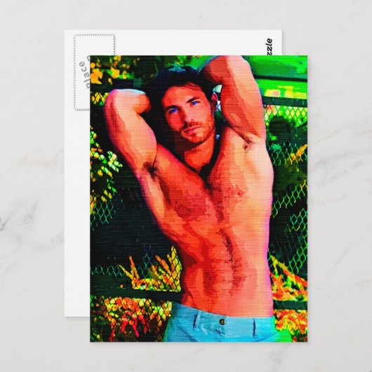 Armpits & Abs Postkarte (Vorne/Hinten)