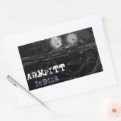 ARMPITT INDICA RECHTECKIGER AUFKLEBER (Umschlag)