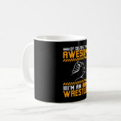 Armringen Ich bin ein Arm-Wrestler Kaffeetasse (Vorderseite Links)