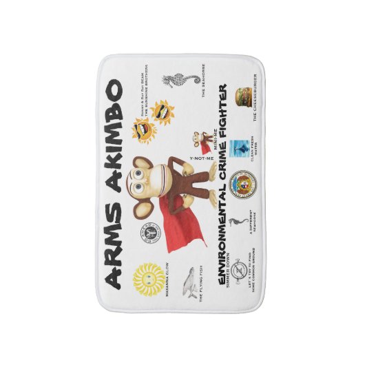 ARMSAKIMBO 2 kids Badematte (Vorderseite Vertikal)