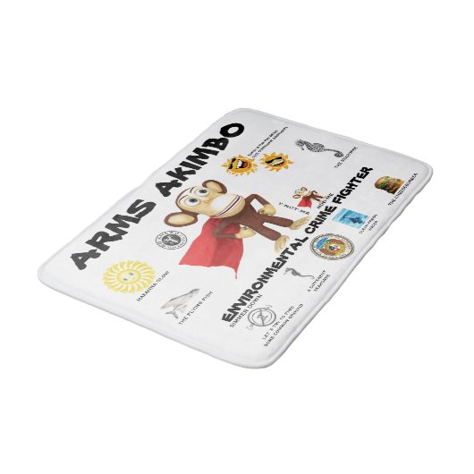 ARMSAKIMBO 2 Kinder Badematte (Schrägansicht)