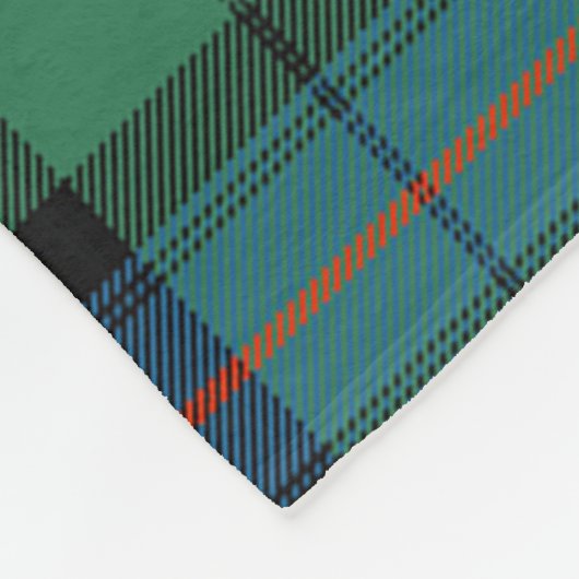 Armstrong Antikes Kariert Fleecedecke (Ecke)