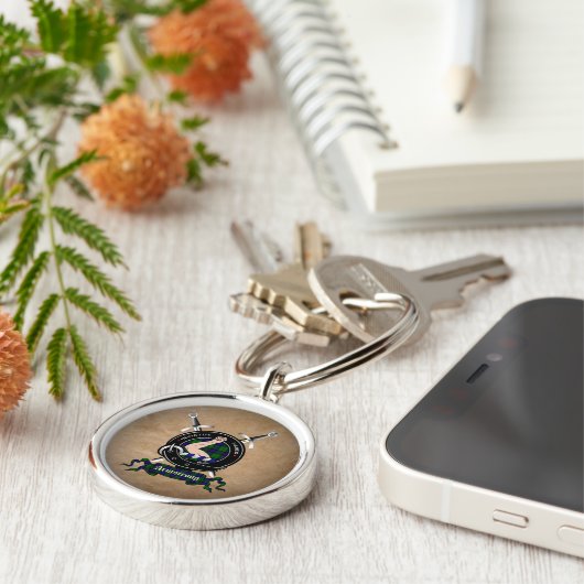 Armstrong Clan Abzeichen Key Rings Schlüsselanhänger (Seite)