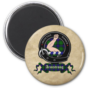Armstrong Clan Abzeichen Magnete Magnet