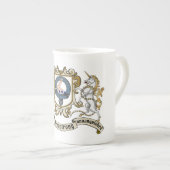 Armstrong Clan Abzeichen & Motto Porzellantasse (Vorderseite Rechts)