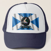 Armstrong Clan Abzeichen Scottish Trucker Hat Truckerkappe (Vorderseite)