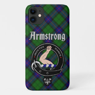 Armstrong Clan Abzeichen & Tartan Phone Case