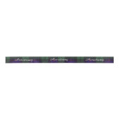 Armstrong-Clan karierter schottischer Tartan Satinband (Vorderseite)