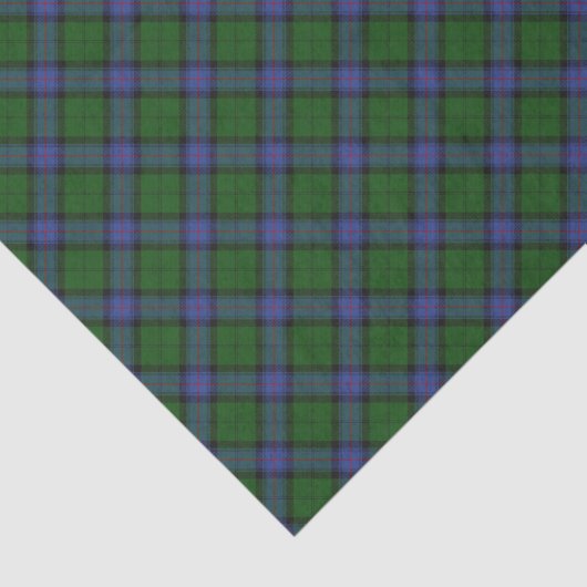 Armstrong Clan Scottish Tartan Kariertes Muster Seidenpapier (Ausschnitt)