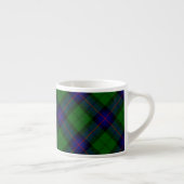 Armstrong Clan Tartan Blau kariert Espressotasse (Rechts)