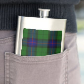Armstrong Clan Tartan Blau kariert Flachmann (Beispiel)