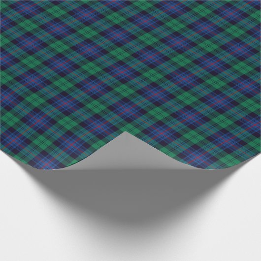 Armstrong Clan Tartan Geschenkpapier (Ecke)