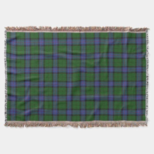 Armstrong-Clan-Tartan-Hochland-Karo Decke (Vorderseite)