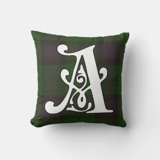 Armstrong Clan Tartan Monogram Kissen