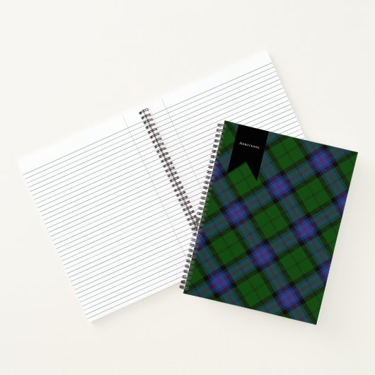 Armstrong Clan Tartan Scottish Kariert Pattern Notizblock (Innenseite)