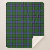 Armstrong Clan Tartan Scottish Kariert Pattern Sherpadecke (Vorderseite)