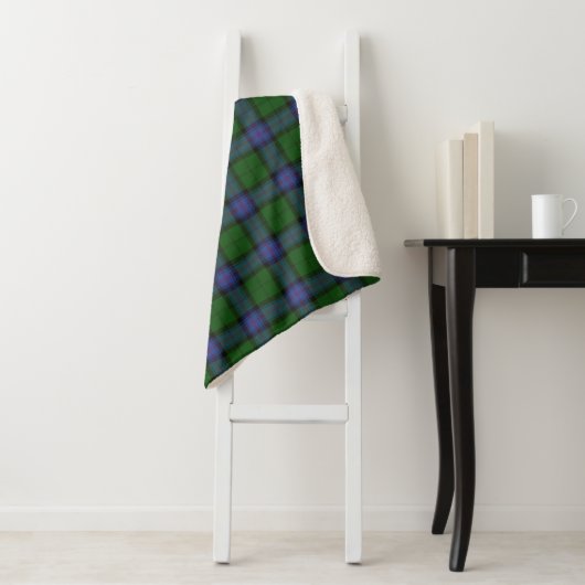 Armstrong Clan Tartan Scottish Kariert Pattern Sherpadecke (Beispiel)