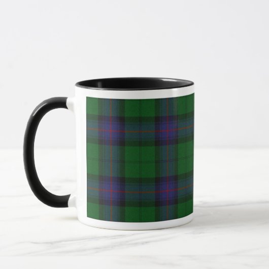 Armstrong Clan Wappen Abzeichen & Tartan Tasse (Links)