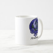 Armstrong-Clan-Wappen Kaffeetasse (VorderseiteRechts)
