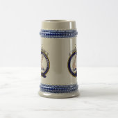 Armstrong - Clan-Wappen Stein Bierglas (Mittel)