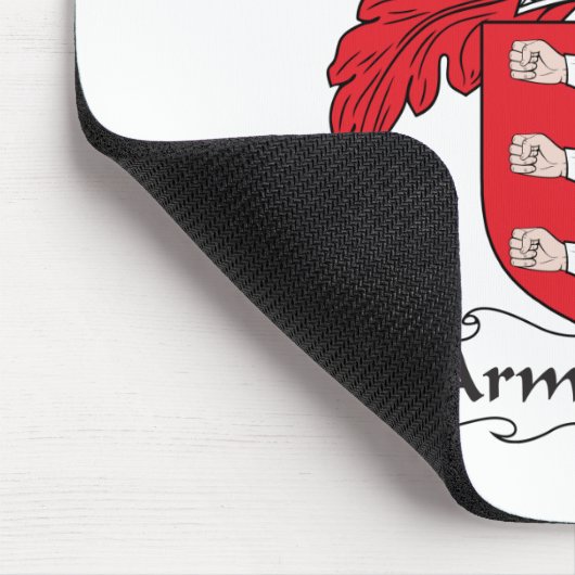 Armstrong-Familienwappen Mousepad (Ecke)