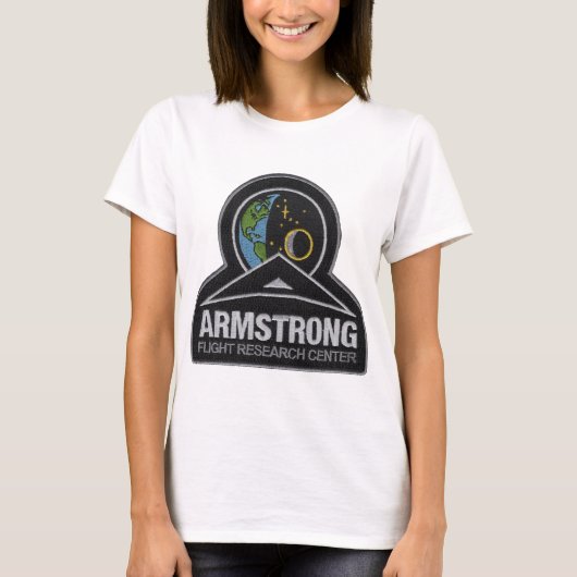 Armstrong-Flug-Forschungszentrum der NASAs T-Shirt (Vorderseite)