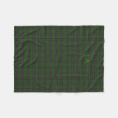 Armstrong Offizieller Clan Tartan mit Ihren Initia Fleecedecke (Vorderseite (Horizontal))