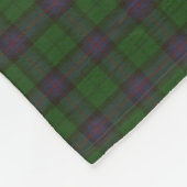 Armstrong Offizieller Clan Tartan mit Ihren Initia Fleecedecke (Ecke)