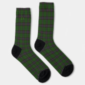 Armstrong Offizieller Clan Tartan mit Ihren Initia Socken (Rechts)