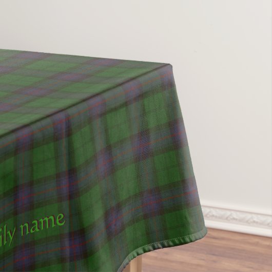 Armstrong Offizieller Clan Tartan mit Ihren Initia Tischdecke (Beispiel)