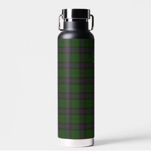 Armstrong Offizieller Clan Tartan mit Ihren Initia Trinkflasche (Vorne)