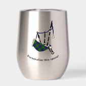 Armstrong Personalisiert Clan Abzeichen/Tartan Bag (Rückseite)