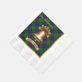 Armstrong Personalisiert Tartan Christmas Serviette (Ecke)