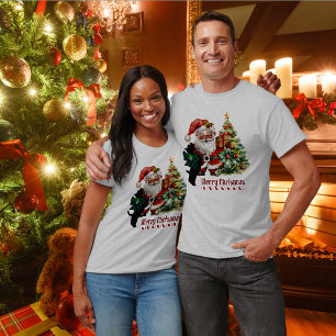 Armstrong Scottie Dog Christmas Personalisiert T-Shirt