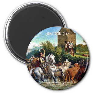 Armstrong Scottish Clan Castle Magnet