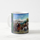 Armstrong Scottish Clan Castle Tartan Kaffeetasse (Vorderseite Links)