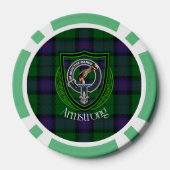 Armstrong Scottish Clan Tartan & Crest Pokerchips (Rückseite)