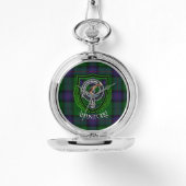 Armstrong Scottish Clan Tartan & Wappen Armbanduhr (Vorderseite)