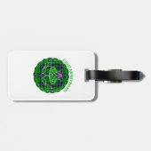 Armstrong Scottish Tartan Celtic Thistle Gepäckanhänger (Rückseite horizontal)