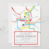 Armstrong speichert die Daten Save The Date (Vorderseite)