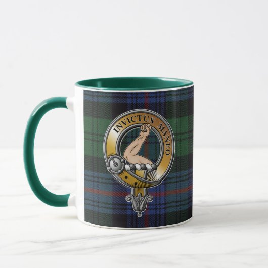 Armstrong Tartan & Abzeichen Tasse (Links)