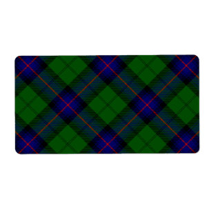 Armstrong Tartan blau und grün kariert