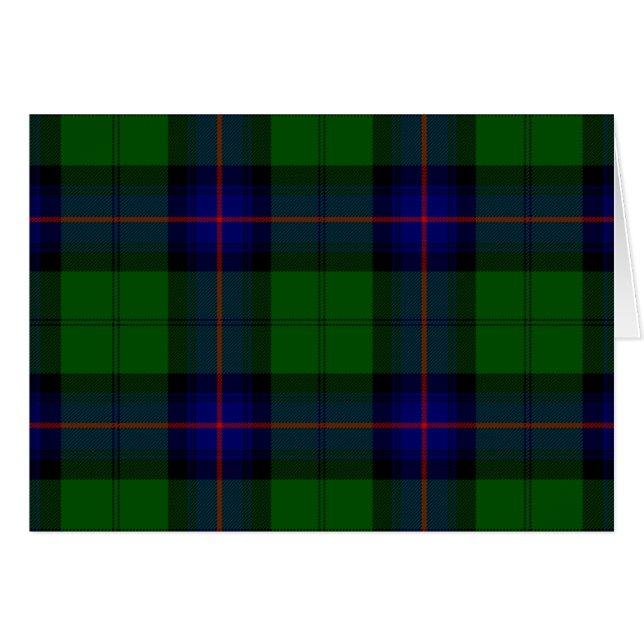 Armstrong Tartan blau und grün kariert (Vorderseite (Horizontal))
