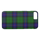 Armstrong Tartan blau und grün kariert Case-Mate iPhone Hülle (Rückseite (Horizontal))