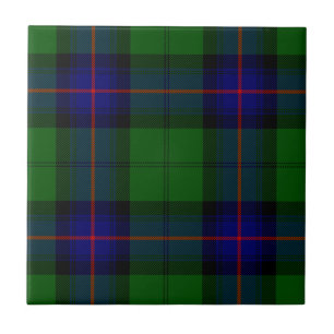 Armstrong Tartan blau und grün kariert Fliese